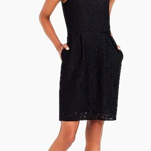 J. Crew Fitted Lace Dress